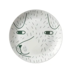Donna Wilson Scamp Dog Plate, 21cm Hot