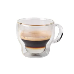 Viejovalle Double-Walled Borosilicate Glass Cappuccino Cup, 230ml Outlet