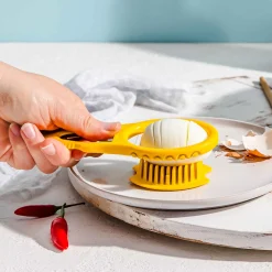 Dreamfarm Yellow Eggler Egg Peeler and Slicer Hot