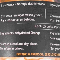 Botanic & Fruits Dried Orange Slices in Jar, 70g Best