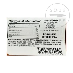 El Yucateco Habanero Red Sauce, 120ml Discount