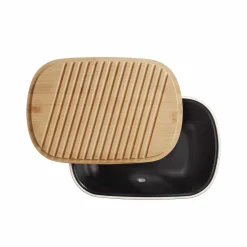 Emile Henry Black Bread Storage Box Discount