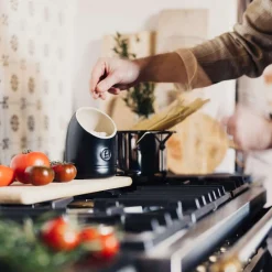 Emile Henry Black Salt Pig, 15.5cm Best