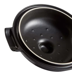 Emile Henry Delight Black Ceramic Induction Braiser, 27cm New