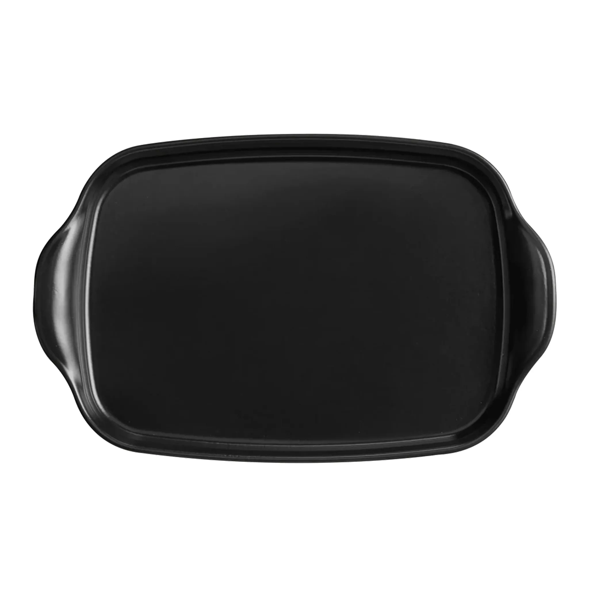 Emile Henry Limited Edition Black BBQ Grill Dish, 42.5x27.5cm Hot