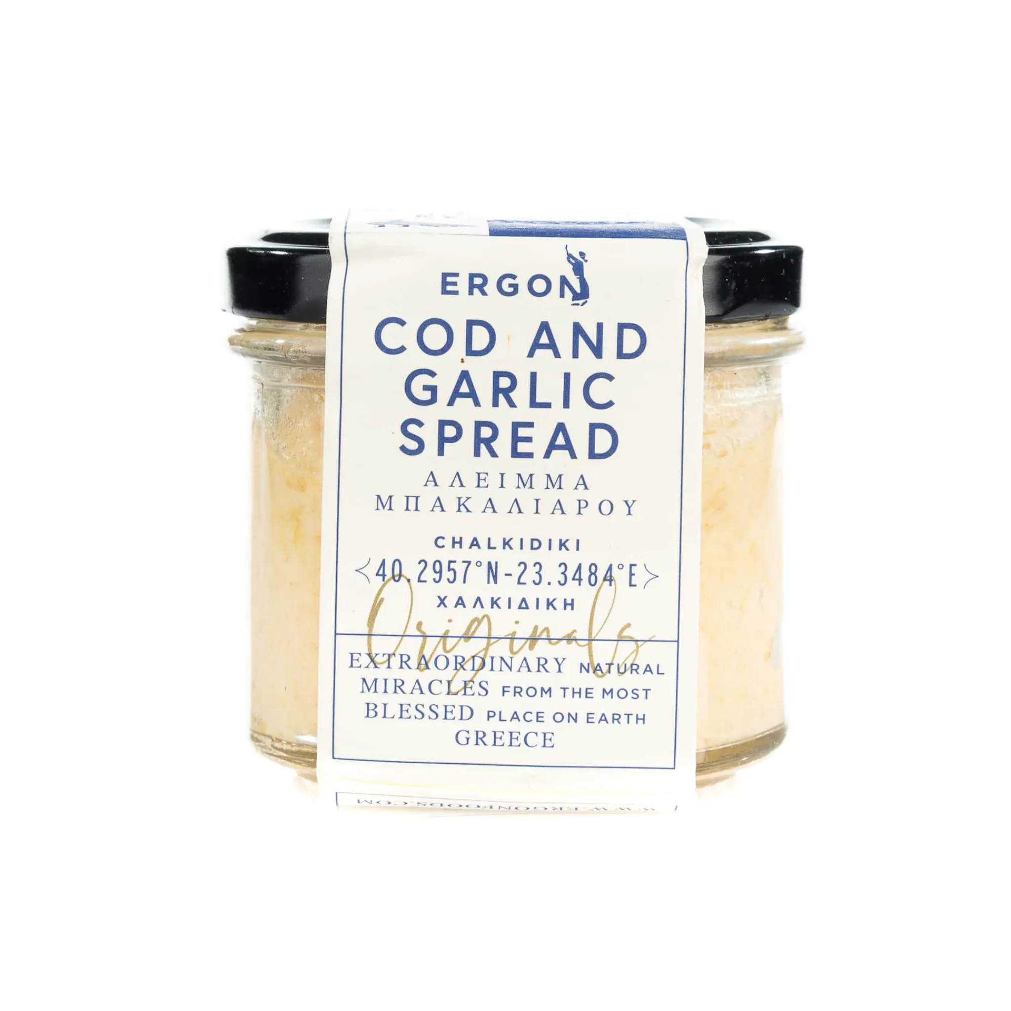 Ergon Originals Greek Cod & Garlic Spread, 90g Outlet