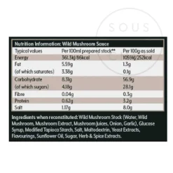 Essential Cuisine Savoury Wild Mushroom Sauce, 800g Discount