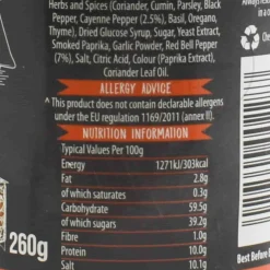 Essential Cuisine Street Food Zesty Chermoula Seasoning, 260g Discount