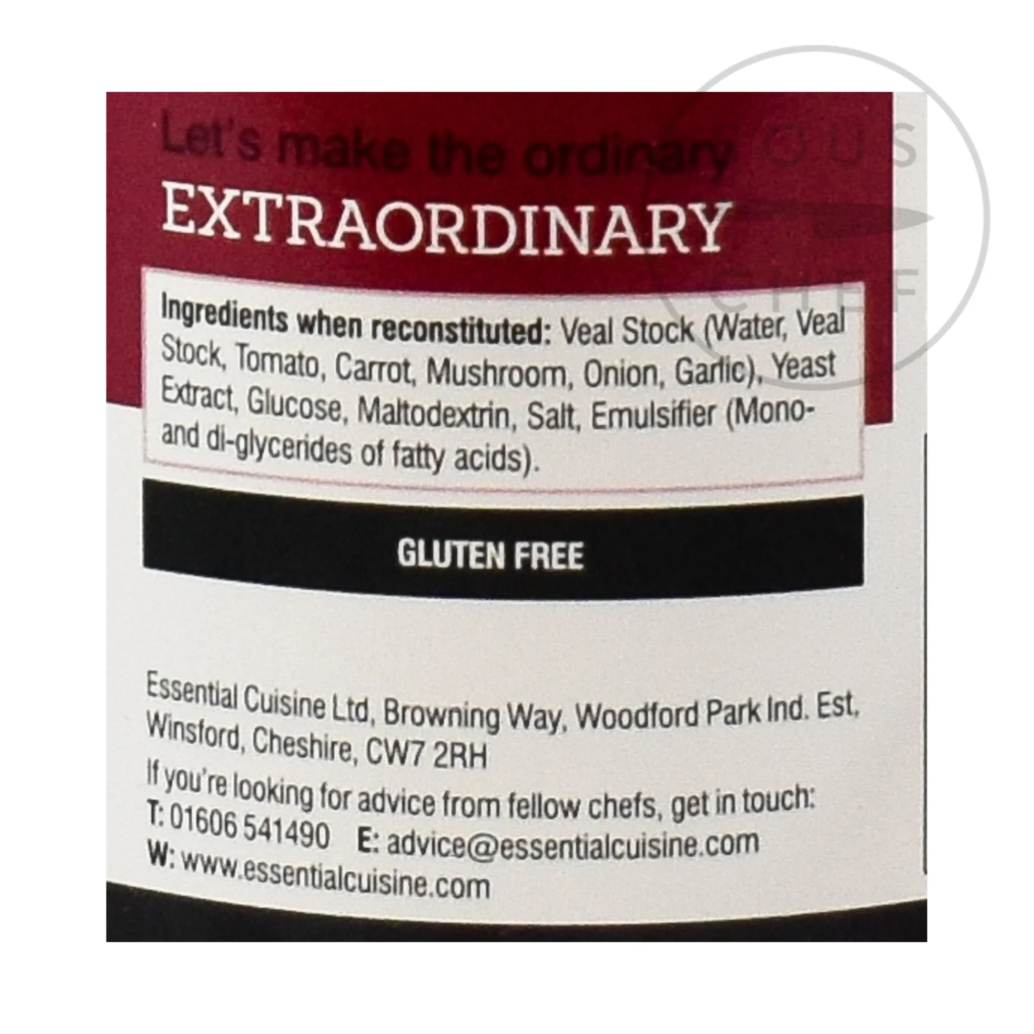 Essential Cuisine Veal Glace, 600g Clearance