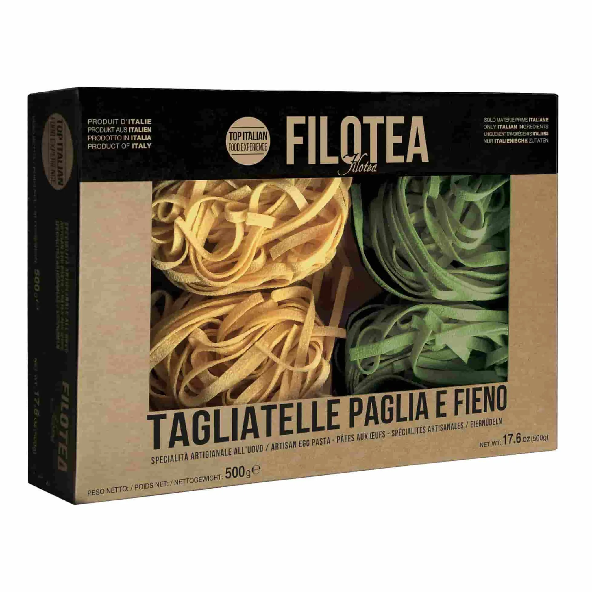 Filotea Nidi Tagliatelle Paglia & Fieno Pasta, 500g Hot