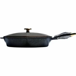 Finex Cast Iron Skillet with Lid, 30cm (12inch) Outlet