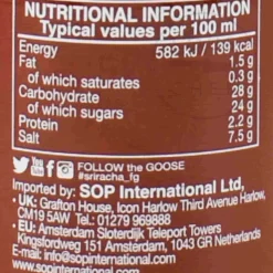 Flying Goose Sriracha Wasabi, 200ml Outlet