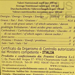 Frantoi Cutrera Primo PDO Monti Iblei Extra Virgin Olive Oil Sale