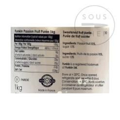 Funkin Passion Fruit Puree, 1kg New