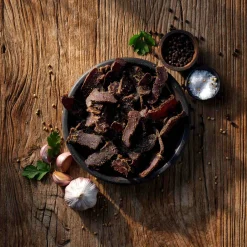 The Biltong Company Garlic Pepper Biltong Slices, 250g Sale