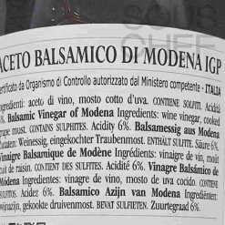 Giuseppe Giusti Giusti 1 Silver Medal Balsamic Vinegar, 250ml Hot