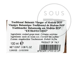 Giuseppe Giusti Giusti Balsamic Vinegar of Modena DOP - Extravecchio 25 Year Aged Best