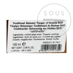 Giuseppe Giusti Giusti Balsamic Vinegar of Modena DOP - Affinato 12 Year Aged Outlet