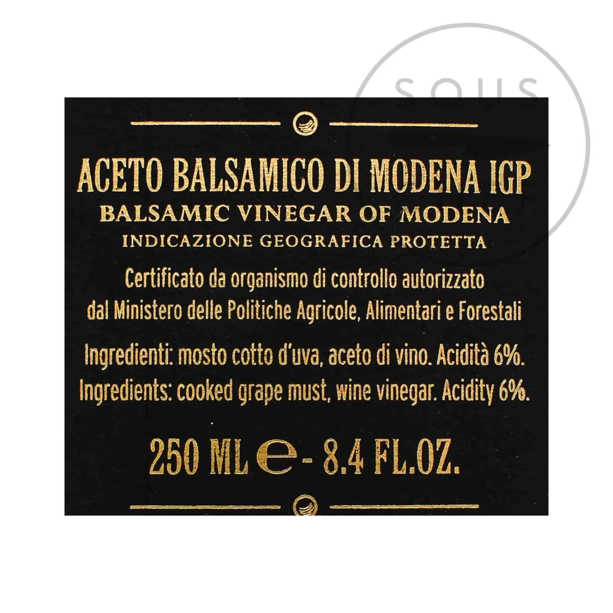 Giuseppe Giusti Giusti 'Banda Rossa' Balsamic Vinegar 20 Year Aged, 250ml Outlet