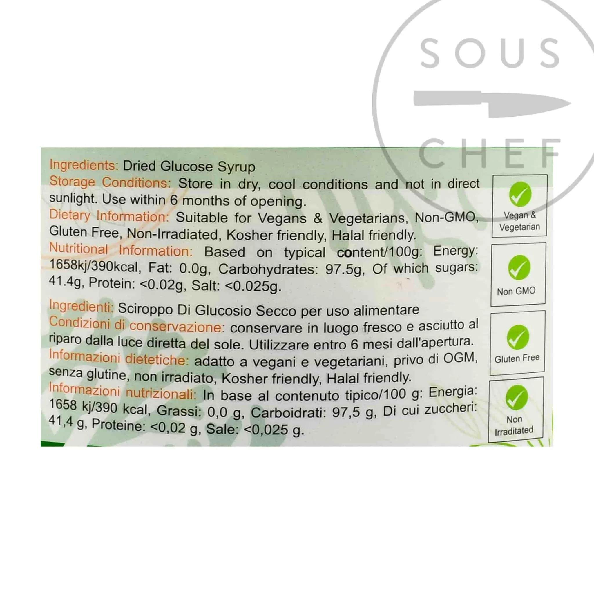 Special Ingredients Glucose Powder, 1kg Outlet