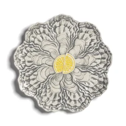 &Klevering Grey Oyster Serving Plate, 23cm Sale