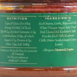 Gymkhana Tandoori Onion Chutney, 220ml Best