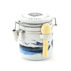 Halen Môn Halen Mon Pure Sea Salt in Watercolour Ceramic Jar, 100g Hot