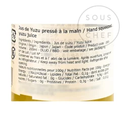 Japanese Ingredients Hand-Pressed Yuzu Juice, 200ml Sale