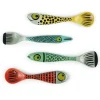 Hannah Turner Set of 4 Fish Spoons, 13cm Clearance