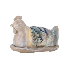 Bloomingville Heni Rooster Butter Dish Outlet