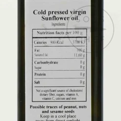Huilerie Beaujolaise Organic Sunflower Oil, Cold Pressed, 250ml Discount