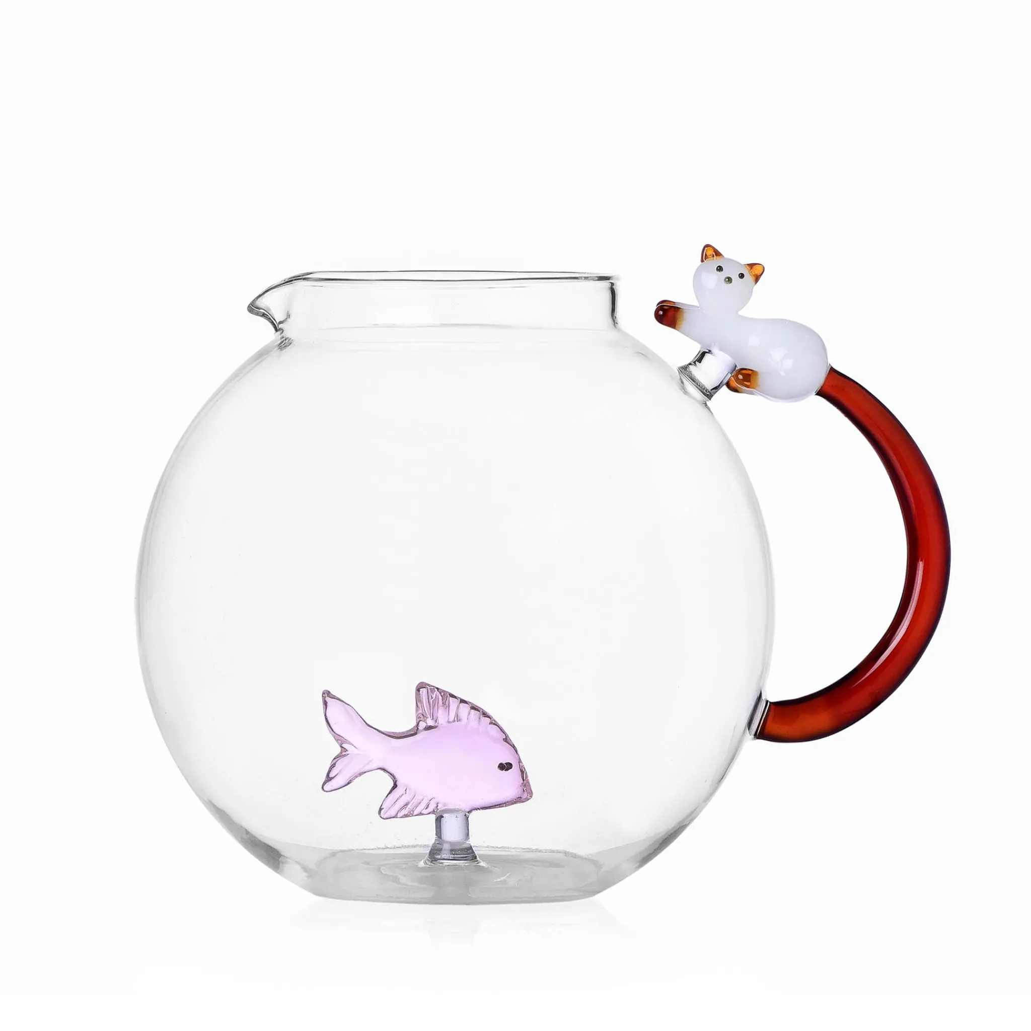 Ichendorf Milano Cat & Fish Pitcher, 2.4 Litre Hot
