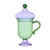 Ichendorf Milano Green Mug with Lilac Lid, 18.5cm Outlet
