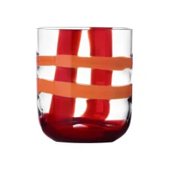 Ichendorf Milano Red & Orange Patterned Tumbler, 350ml Hot