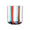 Ichendorf Milano Red & Teal Striped Tumbler, 350ml New