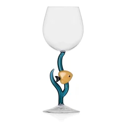 Ichendorf Milano Yellow Fish and Seaweed Wine Glass, 350ml Best