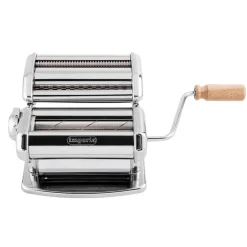 Imperia Pasta Imperia Chrome Gourmet Pasta Maker with Textured Rollers Discount