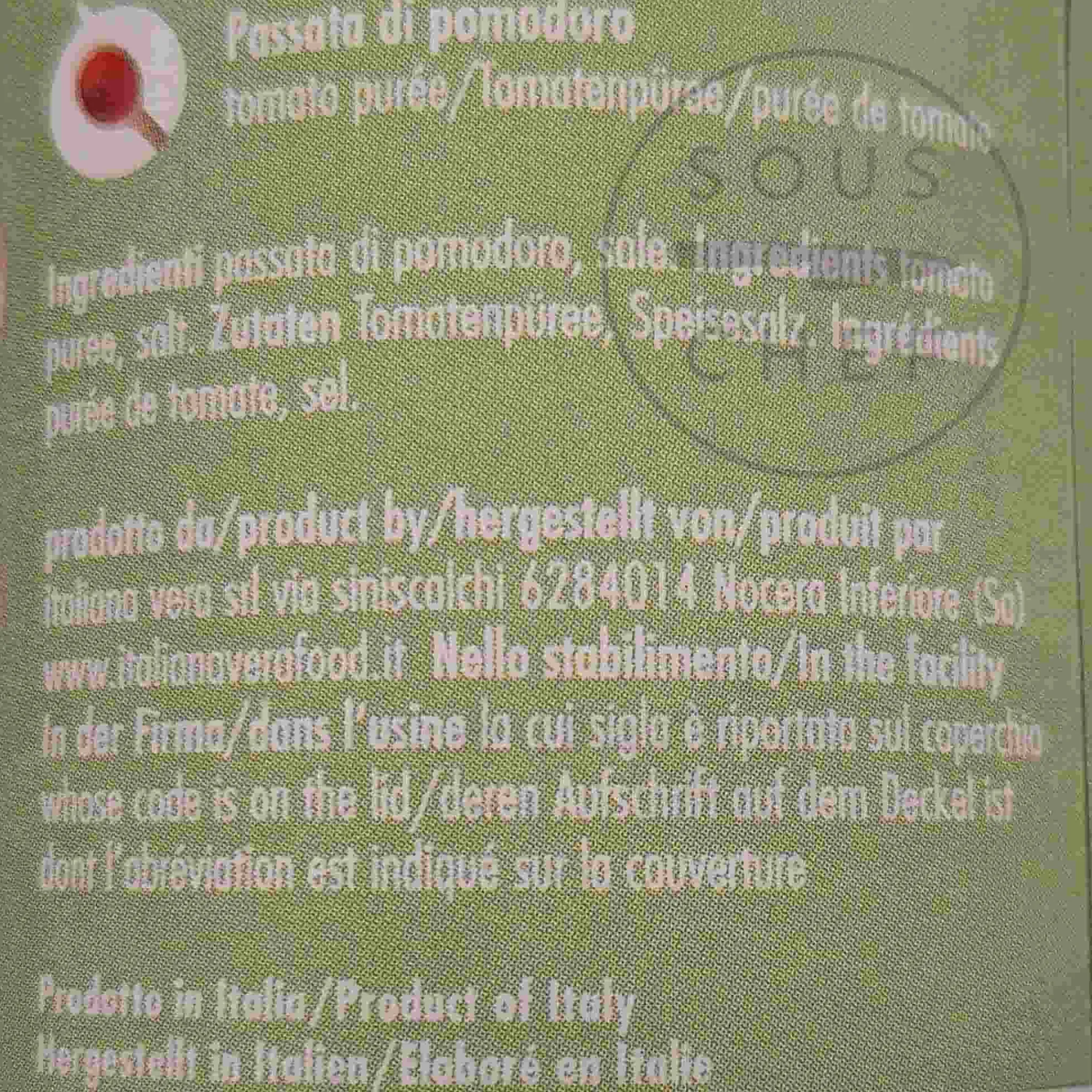 Italianavera Tomato Passata in Botanical Tin, 400g Best