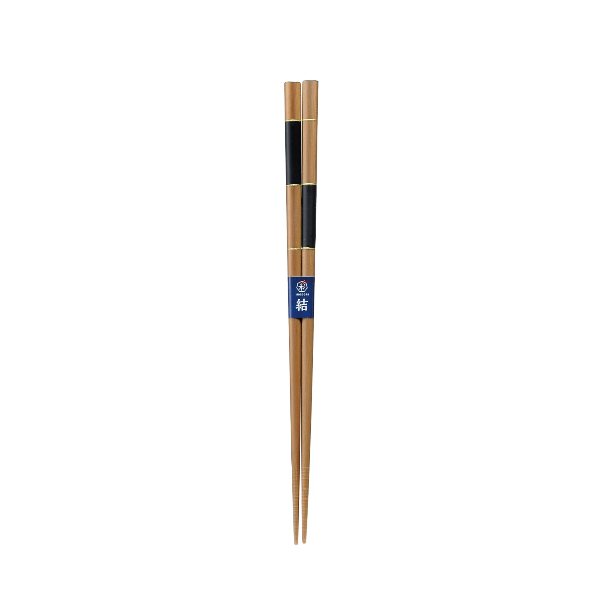Kawai Co. Ltd Japanese Black & Gold Chopsticks, 22.5cm Best