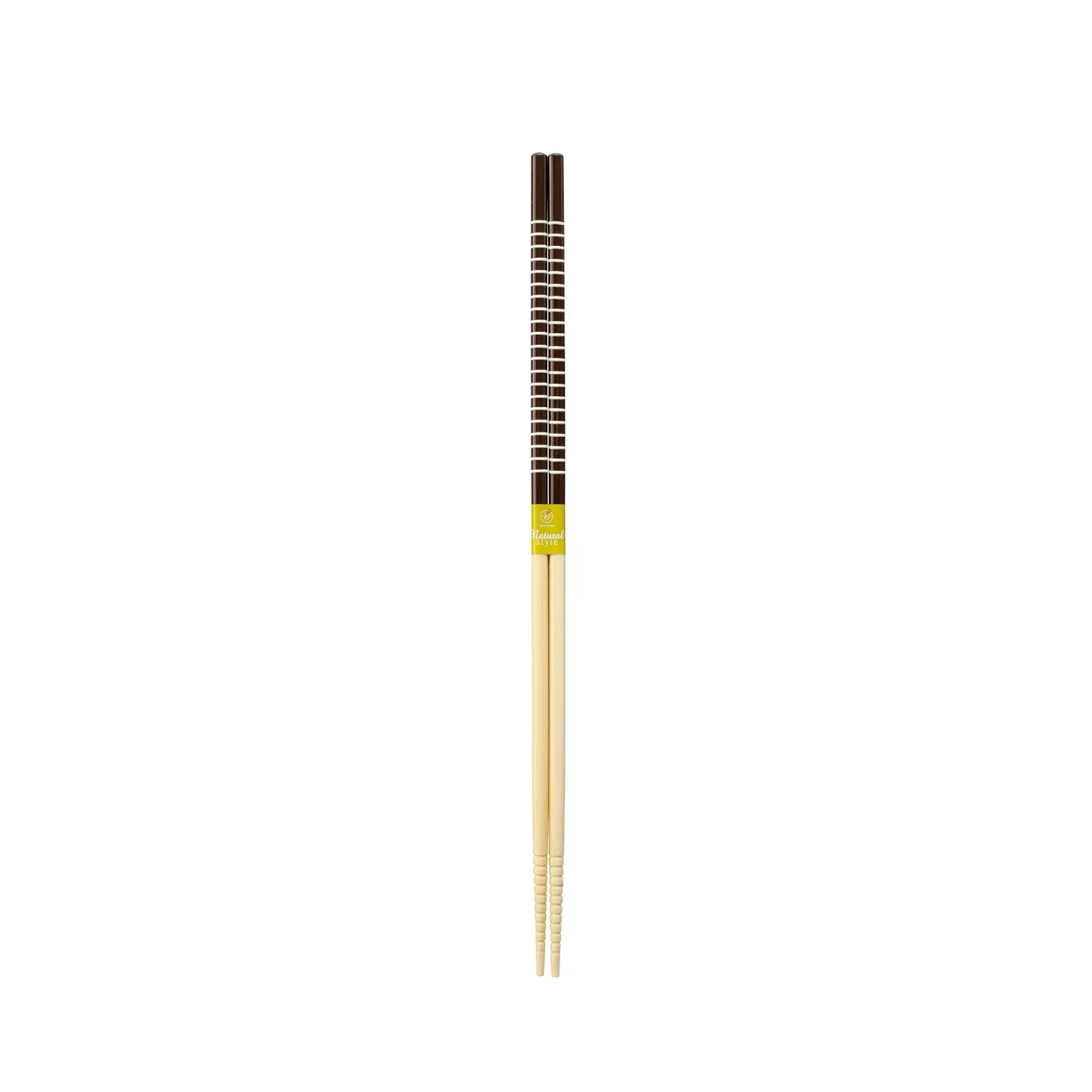 Kawai Co. Ltd Japanese Brown Stripe Cooking Chopsticks, 33cm Discount