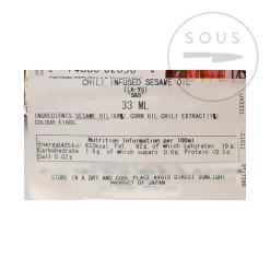 SB Japanese Chilli Oil, 33ml Online