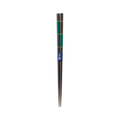 Kawai Co. Ltd Japanese Green & Gold Chopsticks, 22.5cm New