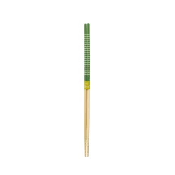 Kawai Co. Ltd Japanese Green Stripe Cooking Chopsticks, 33cm Hot