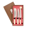 Kiji Stoneware & Ceramics Japanese Knife Trio - Sashimi, Gyuto & Nakiri Outlet