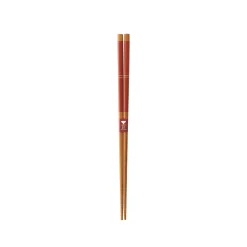 Kawai Co. Ltd Japanese Red & Gold Serving Chopsticks, 27cm Best