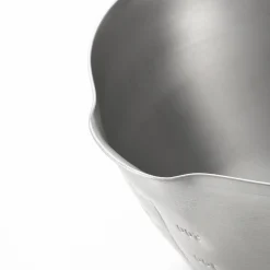 Aikata Japanese Stainless Steel Mixing Bowl with Pouring Spout Outlet