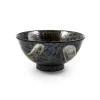 Kiji Stoneware & Ceramics Karasuba-Iro Large Rice Bowl, 15.7cm Hot