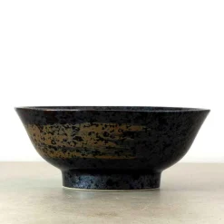 Kiji Stoneware & Ceramics Karasuba-Iro Ramen Bowl, 21cm Clearance