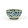 Kiji Stoneware & Ceramics Kikyo Flower Ramen Bowl, 17cm dia x 9cm Hot