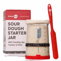 KneadAce Signature Sourdough Starter Jar Kit, 32oz Sale